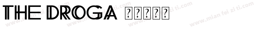 the droga字体转换